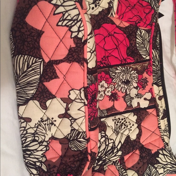 Vera Bradley Mocha Rouge Purse - Picture 4 of 5